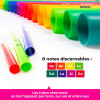 Boomwhackers - 8 tubes à sons - Instrument de musique - Enfant dès 7 ans
