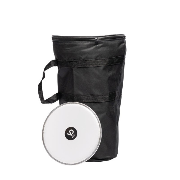 Derbouka égyptienne - Instrument de musique - Sky noir - 44x27cm - Fuzeau