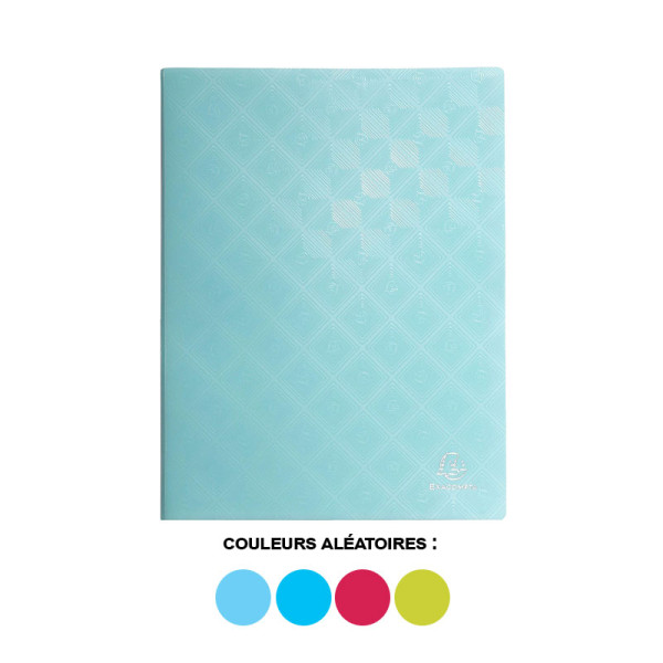 photo-Porte-vues - Lutin - 40 vues - Polypro semi-rigide - A4 - Couleurs assorties - Exacompta