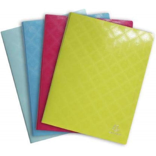 Porte-vues - Lutin - 40 vues - Polypro semi-rigide - A4 - Couleurs assorties - Exacompta