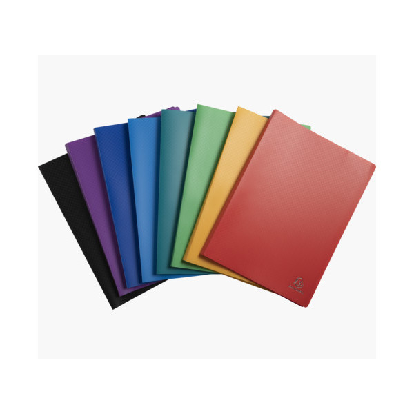 Porte-vues - Lutin - 160 vues - Polypro - A4 - Couleurs assorties - Exacompta