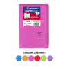 Carnet - 9x14 cm - 96 pages - Petits carreaux - Polypro - Couleurs assorties - Koverbook - Clairefontaine