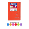 Carnet - 9x14 cm - 96 pages - Petits carreaux - Polypro - Couleurs assorties - Koverbook - Clairefontaine