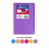 Carnet - 9x14 cm - 96 pages - Petits carreaux - Polypro - Couleurs assorties - Koverbook - Clairefontaine
