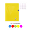 Cahier - 24x32(cm) - Petits carreaux - 96 pages - polypro - sans spirale - Clairefontaine - Mimesys