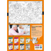Coloriage - Halloween - Citrouille - Grand format - 120x80cm - Enfant - Bouchut