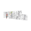 Coloriage - Les animaux - 5 dessins + 1 crayon 7 couleurs - Enfant - Format voyage