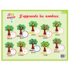 photo-Ardoise effaçable - Apprendre les chiffres et les calculs - 32x42cm - Bouchut