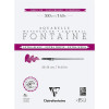 photo-Bloc - Peinture aquarelle - Grain fin - 23x31cm - 300g - Clairefontaine - Fontaine