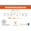 photo-Bloc - Peinture aquarelle - Grain satiné - 26x18cm - 300g - Clairefontaine - Fontaine