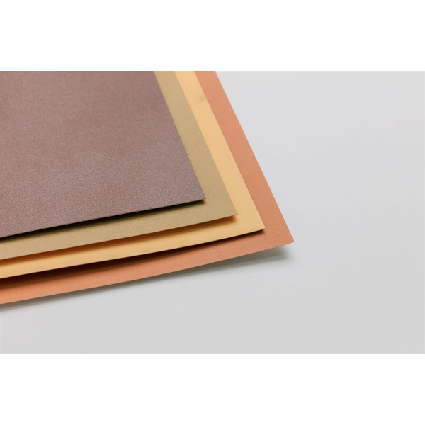 Bloc - Pour pastel - Grain intense - 18x24cm - 360g - 4 teintes - Clairefontaine - Pastelgrain n°2