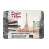 photo-Crayons - Carrés esquisse - Dessin - Beaux-arts - Conté à Paris - 15 pièces