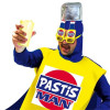 Lunettes - Pastis Man - Déguisement - Humour - Apéro - Soirée - Festival