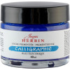 Encre de calligraphie pigmentée - Bleu électrique - Jacques Herbin - Flacon 40ml