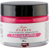 photo-Encre de calligraphie pigmentée - Fuchsia - Jacques Herbin - Flacon 40ml
