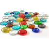 Billes plate - Couleurs assorties - Jeu de récréation - Filet de 250g de billes