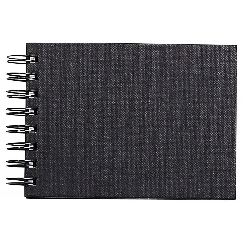 photo-Carnet - Croquis - A6 - Spirale - 64 pages - 140g - Lisse - Clairefontaine - Goldline