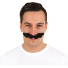 Moustache Mario Bros - Noir - Déguisement - Synthétique - Autocollante