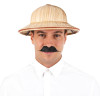 Moustache de gentleman - Noir - Déguisement - Synthétique - Autocollante