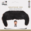 photo-Moustache année 1900 - Noir - Déguisement - Synthétique - Autocollante