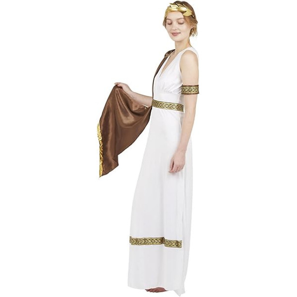 Déguisement - Costume - Grec - Antiquité - Carnaval - Femme - Taille S/M