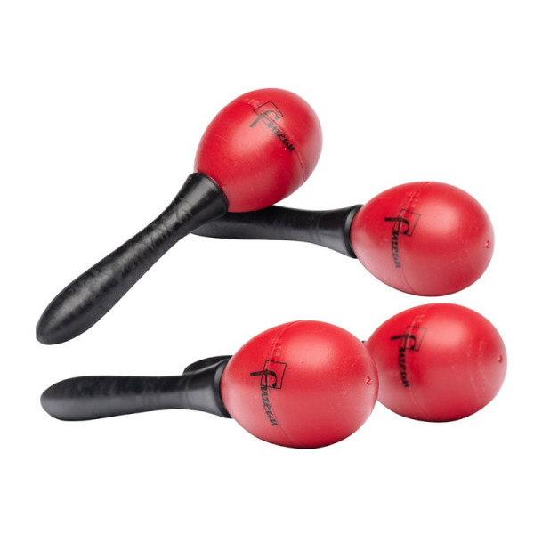 photo-Maracas - Bois - Instrument de musique - 2 paires - Enfant dès 3 ans - Fuzeau