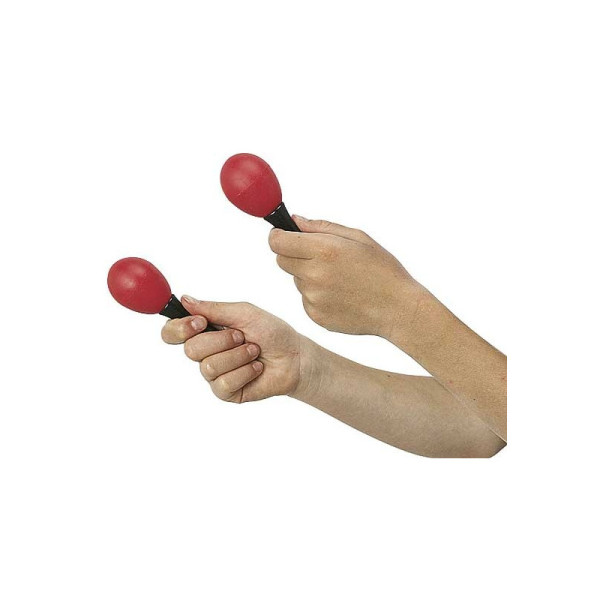 Maracas - Bois - Instrument de musique - 2 paires - Enfant dès 3 ans - Fuzeau