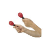 Maracas - Bois - Instrument de musique - 2 paires - Enfant dès 3 ans - Fuzeau