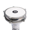 Derbouka - Aluminium - Instrument de musique - 34,5x20cm - Peau synthétique