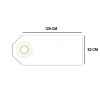 Etiquettes américaines - 125x63mm - Blanche - 4 étiquettes par planche - Boîte de 1000 - Apli