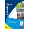 photo-Etiquettes - Blanche - 12x18,3mm - 10 planches A5 - 1120 étiquettes - Enlevables - Apli