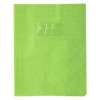 photo-Protège-cahier - 17x22cm - Vert clair - Polypro - Motif losange - Résistant