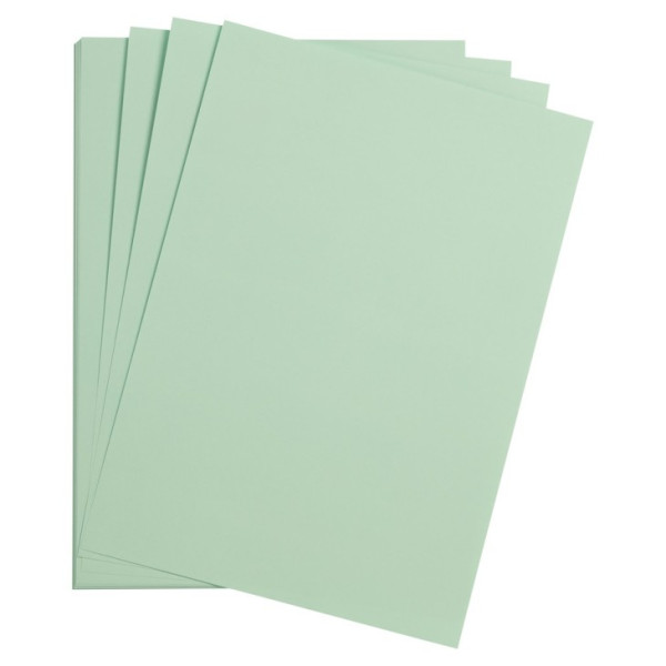 photo-25 feuilles de papier - Vert menthe - A4 - 270g - Lisse - Dessin, loisirs créatifs - Maya