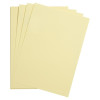 photo-25 feuilles de papier - Jaune paille - A4 - 270g - Lisse - Dessin, loisirs créatifs - Maya