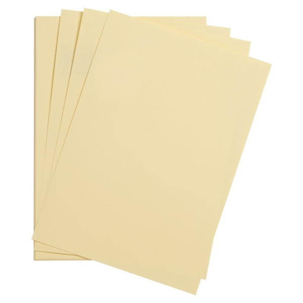 photo-25 feuilles de papier - Chamois - A4 - 270g - Lisse - Dessin, loisirs créatifs - Maya