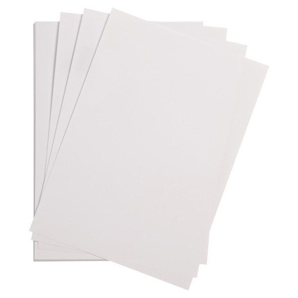 photo-25 feuilles de papier - Blanc - A4 - 270g - Lisse - Dessin, loisirs créatifs - Maya