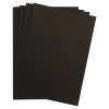 photo-25 feuilles de papier - Noir - A4 - 270g - Lisse - Dessin, loisirs créatifs - Maya
