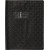 Protège-cahier - 17x22cm - Noir - Polypro - Motif losange - Résistant