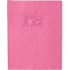 photo - Protège-cahier - 17x22cm - Rose - Polypro - Motif losange - Résistant