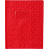 photo - Protège-cahier - 17x22cm - Rouge - Polypro - Motif losange - Résistant