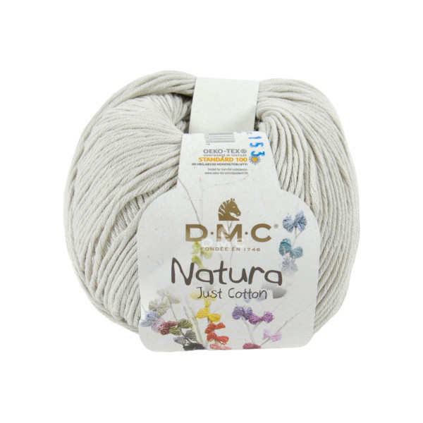 photo-Pelote - 100% coton - Beige - N03 - DMC - Natura Just Cotton - Tricot - Crochet