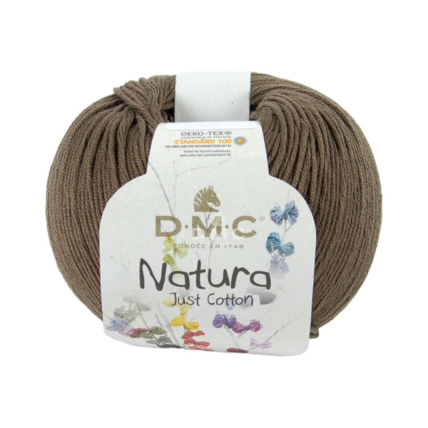 photo-Pelote - 100% coton - Tropic Brown - N22 - DMC - Natura Just Cotton - Tricot - Crochet