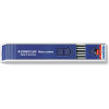 photo - Etui de 12 mines graphite - 2mm - 2H - Mars Carbon - Staedtler