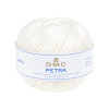 photo-Pelote de laine - 100% coton - Ivoire - 54460 - DMC - Petra - Grosseur 5