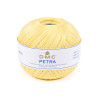 photo-Pelote de laine - 100% coton - Jaune - 5745 - DMC - Petra - Grosseur 5