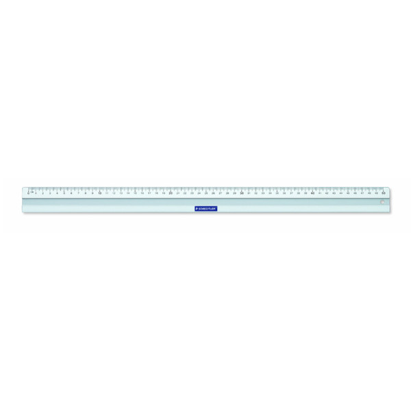 photo - Règle - Plate - 50cm - Métal - Staedtler - Mars