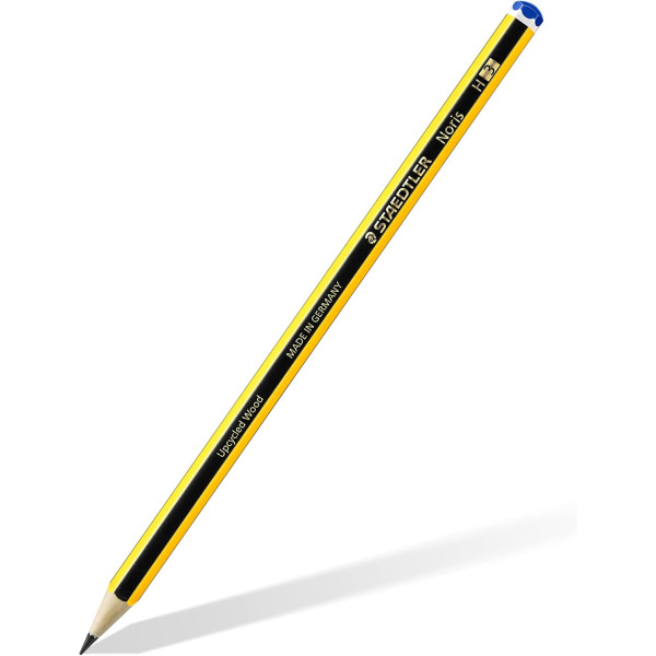 2 crayons graphite - H - Bois recyclé - Staedtler - Noris