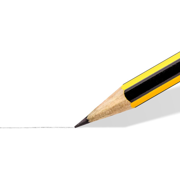 2 crayons graphite - 2H - Bois recyclé - Staedtler - Noris