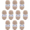 photo-10 pelotes - 100% acrylique - Beige - 964 - 50g - 140m - DMC - Knitty 4 - Tricot