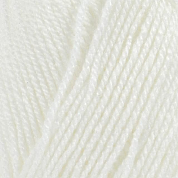 10 pelotes - 100% acrylique - Blanc - 812 - 50g - 140m - DMC - Knitty 4 - Tricot